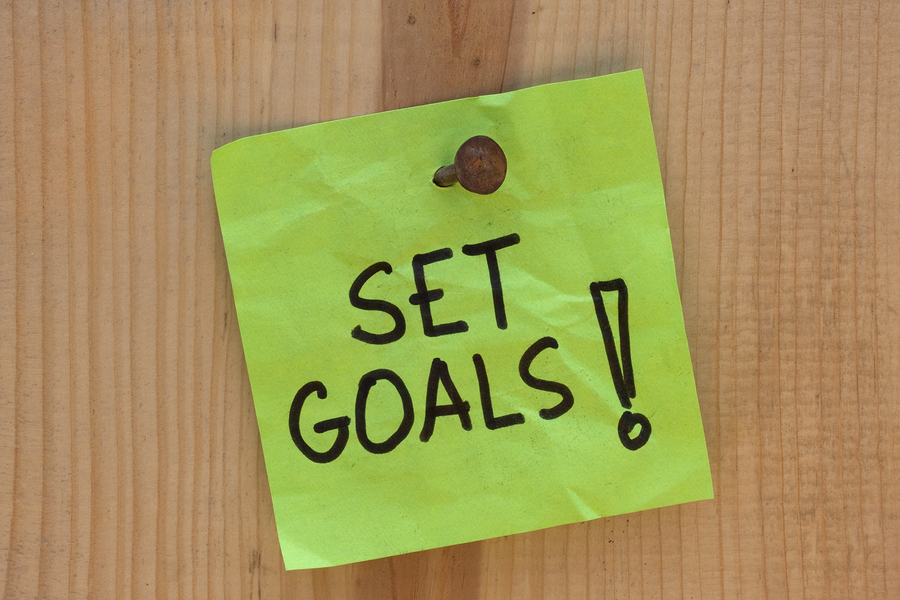 Set Goals - Motivational Reminder